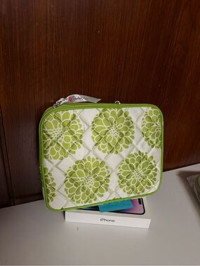 Penelope Ann Sleeve Case for Tablet in Green Floral